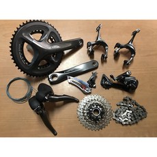 火雞Tth 原廠散裝爬坡利器 Shimano Claris R2000 2x8速公路車大全套 50/34T 170, 1個, 32T 長