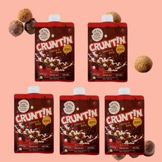 크런틴 단백질쉐이크 초코이즈백 크런치볼 25% 당 0g대, 50g, 5개