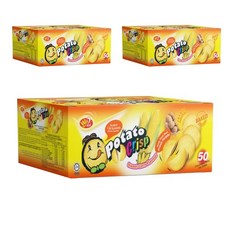 Win2 洋芋片零食甜玉米口味 50片, 3個, 1kg