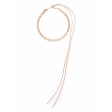 레드(V) 크리스털 타이 초커