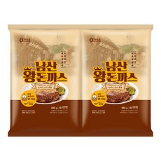 아워홈 남산 왕돈까스, 680g, 2개