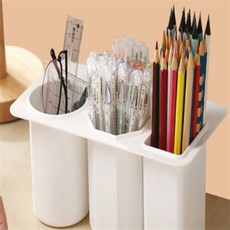 다미겨미 다용도꽂이 3구 다용도수납, 화이트