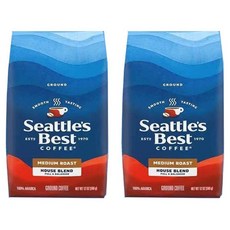 Nestle 네스프레소 시애틀스베스트 미디엄 로스트 그라운드 커피, 340g, 2개, 분쇄커피