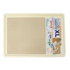 日本 Bonbi 薄型網狀狗尿盆/便盆 (六角蜂巢型/防咬), 象牙白, 1個