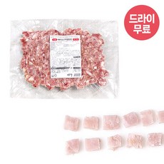 달디단마켓 S 베이컨 스타일 탑핑 (20mm) 피자토핑 피자재료 파스타 에쓰푸드, 1kg, 1개