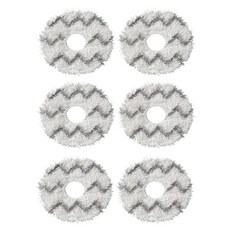 로봇 진공 청소기용 걸레 천 교체, 9. 6PCS, 기본