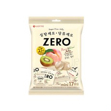 롯데제로 후르츠 젤리 미니 17개입, 238g, 2개