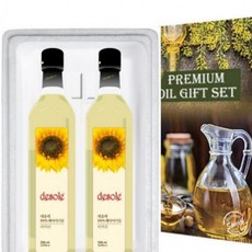 오일 2병세트 세트 명절 프리미엄 설날 선물 해바라기씨 명절선물세트 답례품, 1개