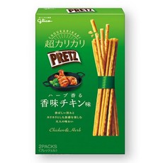 일본 글리코 프리츠 허브향 치킨맛 10개입 프레츠 일본과자 빼빼로, 1