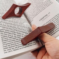 월넛 원목 북마크 책갈피 도서 북홀더 독서링 북링 스탠드, 대