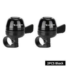 웨스트 바이킹 자전거 벨 알루미늄 방수 휴대용 사이클링 빈티지 링 로드 바이크 혼, 색상: 2. 0706064 2pcs