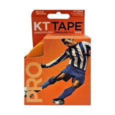 [오렌지팜] KT TAPE 케이티 테이프 프로 Pre-cut 오렌지 / 스포츠 테이핑 키네시올로지 손목 무릎 어깨 근육, 1개, 1롤