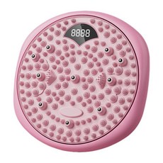 바운스번 홈트 발지압 가정용 스텝퍼 밸런스, 핑크