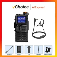 Baofeng 매장 K5 Plus 10와트 136-174/220-260/400-480MHz Type-C 2500mAh 배터리 999CH, 02 미국인, 04 K5PLUS-TK