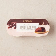 피코크 벨지안 초코푸딩 180g, 1개
