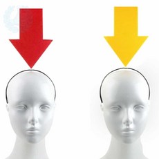 [마켓일등] 머리띠 응원머리띠 파티용머리띠, 레드