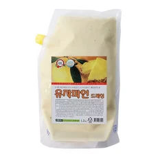 텃밭 유자파인드레싱 1.2kg, 1개