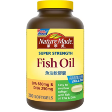 萊萃美 Omega-3 魚油軟膠囊 EPA 680mg & DHA 250mg 200粒, 1個
