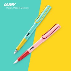 라미 사파리 서머 만년필 2024 한정판 에디션, 레이저각인, 체리블라썸, EF