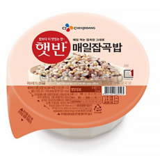 CJ 제일제당 햇반 잡곡밥, 18개, 210g