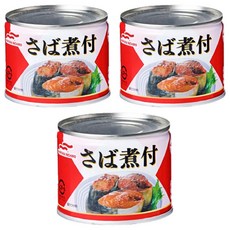 마루하니치로 고등어 간장 통조림, 190g, 3개