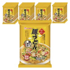 MARUTAI 丸太 盤子烏龍麵 雞骨醬油口味, 20個, 108g