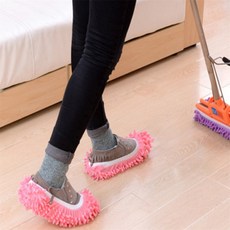 웅스토어 극세사덧신발걸레 슬리퍼청소신발