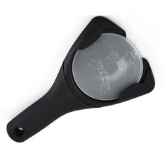VANLUEE 創意不鏽鋼多用途開罐器塑料開瓶器廚房小工具擰蓋器, 1個, 黑色