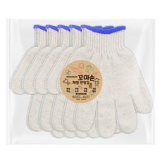 장갑이네 국내생산 꼬마손 어린이 면장갑 키즈 작업장갑 체험학습 텃밭 가드닝 갯벌 체험 장갑 백색(묶음), 백색 M(저학년용) 5켤레(묶음), 1개