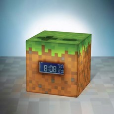 PALADONE Minecraft 像素風格 LED 鬧鐘, 彩色