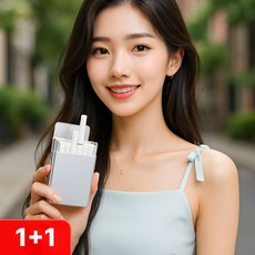 로니베이 에쎄 담배케이스 슬림형 여성 남성 담배 홀더