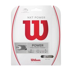 Wilson NXT 12.2m(40피트) 스트링 팩 스포츠 용품, 화이트