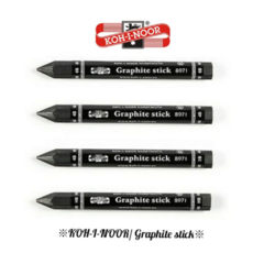 [코이노] 몽땅 흑연심(낱개) Woodless Pencil (옵션선택), 4B