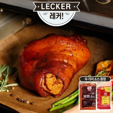 레커 독일식 바삭 족발 슈바인학센 700g 4팩 소스2종, 4개