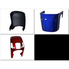 EG部品 新CUXI/NEW CUXI 1CF 機車車殼烤漆件 (附發票), 深紅, 1個