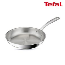 테팔 인덕션 스테인리스 스틸 퍼펙트 레지스트 프라이팬, 28cm, 1개