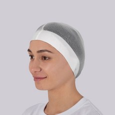 모던위생복 식품위생복 위생모자 MD-5011-1 (스판밴드속모자-백색), 화이트, 1개