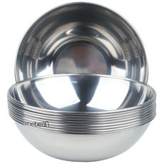 업소용 스텐그릇 후지 비빔기 비빔그릇 스텐비빔기, 뱅뱅이(중14cm), 10개