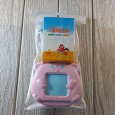 有聲英文卡片機 兒童益智玩具 早教學習卡 黑白卡 真人發音英文學習機, 1個, 有聲粉小熊(繁體中文袋裝)