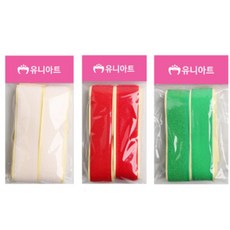 롤형 접착부자재, 초록