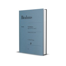 Brahms - Variations op. 21 no. 1 and no. 2 브람스 - 변주곡 op. 21 no. 1 2 [HN439]