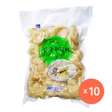 [요기푸드] 평화 감자수제비 1kg x 10개 1box