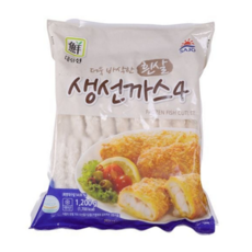 생선 까스 냉동 바삭 간편한 대용량 냉동 생선 까스 반찬 어린이 간편식 가공품 돈까스 패밀리 식사 안주