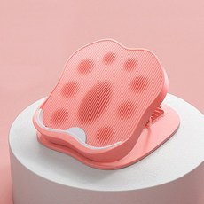 왓츠댓 레그 스트레칭 보드 종아리 발받침대 풋스툴 발목경사대, 핑크