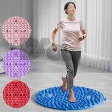다올 원형 발지압판 홈트용 지압매트 55cm 지압발마사지기, 1개, 상세페이지 참조