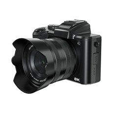 DC226 8K 디지털 고화질 카메라 초급용 미러리스 고화질 비디오 녹화기, 블랙(유럽 규격)