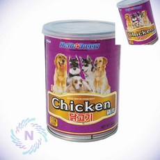 강아지 닭고기캔 400g 강아지통조림 강아지습식캔