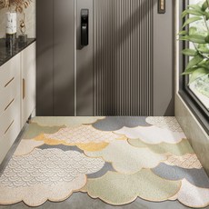 蘭妮 絲圈進門地墊, 1個, O.由季,80X120公分