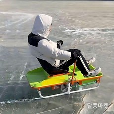 전동 얼음 썰매 빙판 스케이트 전기 아이스 카트 놀이, 1개