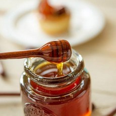 꿀봉 천연 옻칠 원목 허니디퍼 꿀뜨개, 1개, 소(16cm)